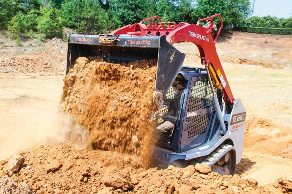 Takeuchi TL8R2 Track Loader is versatile performance machine